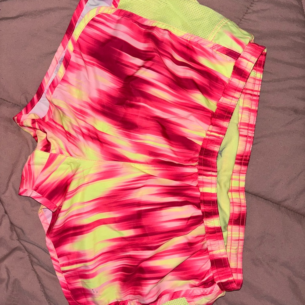Old Navy Vibrant Pink and Yellow Shorts